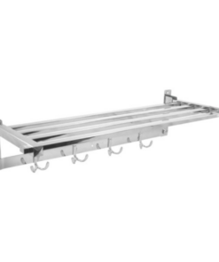 ORGANIZADOR TOALLERO ACERO RECT C/PERC
