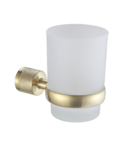 FABRIC PORTA VASO Y CEPILLO GOLD