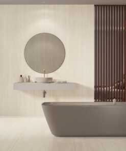 Alternative view of PO 90x90 MEZZO TRAVERTINO BEIG
