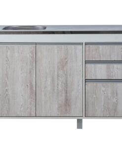 BAJO MESADA SORRENTO 1.20 2P 3C GRIS