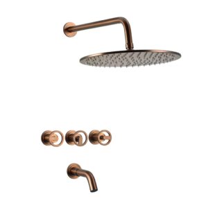 PULSE DUCHA EMB C/TRANSF DARK GOLD