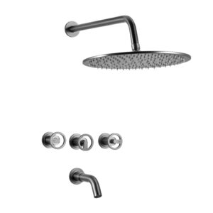 PULSE DUCHA EMB C/TRANSF GRAFITO