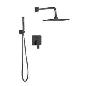 WAVE BLACK DUCHA MONOC C/TRANSF Y DUCHADOR