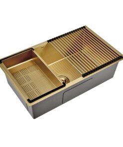 BACHA COC 750x450x220 AC INOX GOLD