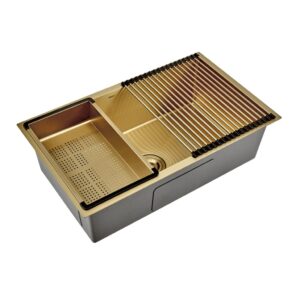 BACHA COC 750x450x220 AC INOX GOLD