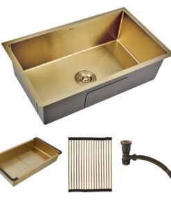 Alternative view of BACHA COC 750x450x220 AC INOX GOLD