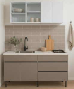 Alternative view of BAJO MESADA LIVORNO 1.20m 2P 3C BEIGE