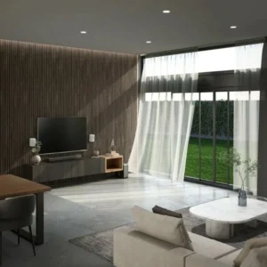 Alternative view of REV PARED SLIM 122x12mmx2,75m ROBLE OSCURO