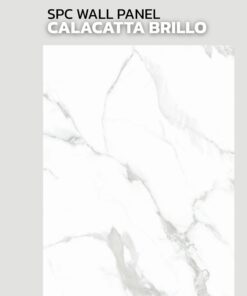Alternative view of SPC WALL PANEL 122X244 CALACATTA BRILLO 3MM