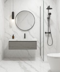 SPC WALL PANEL 122X244 CALACATTA MATE 3MM