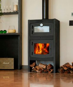 CALEFACTOR A LEÑA CON HORNO CORAL 70